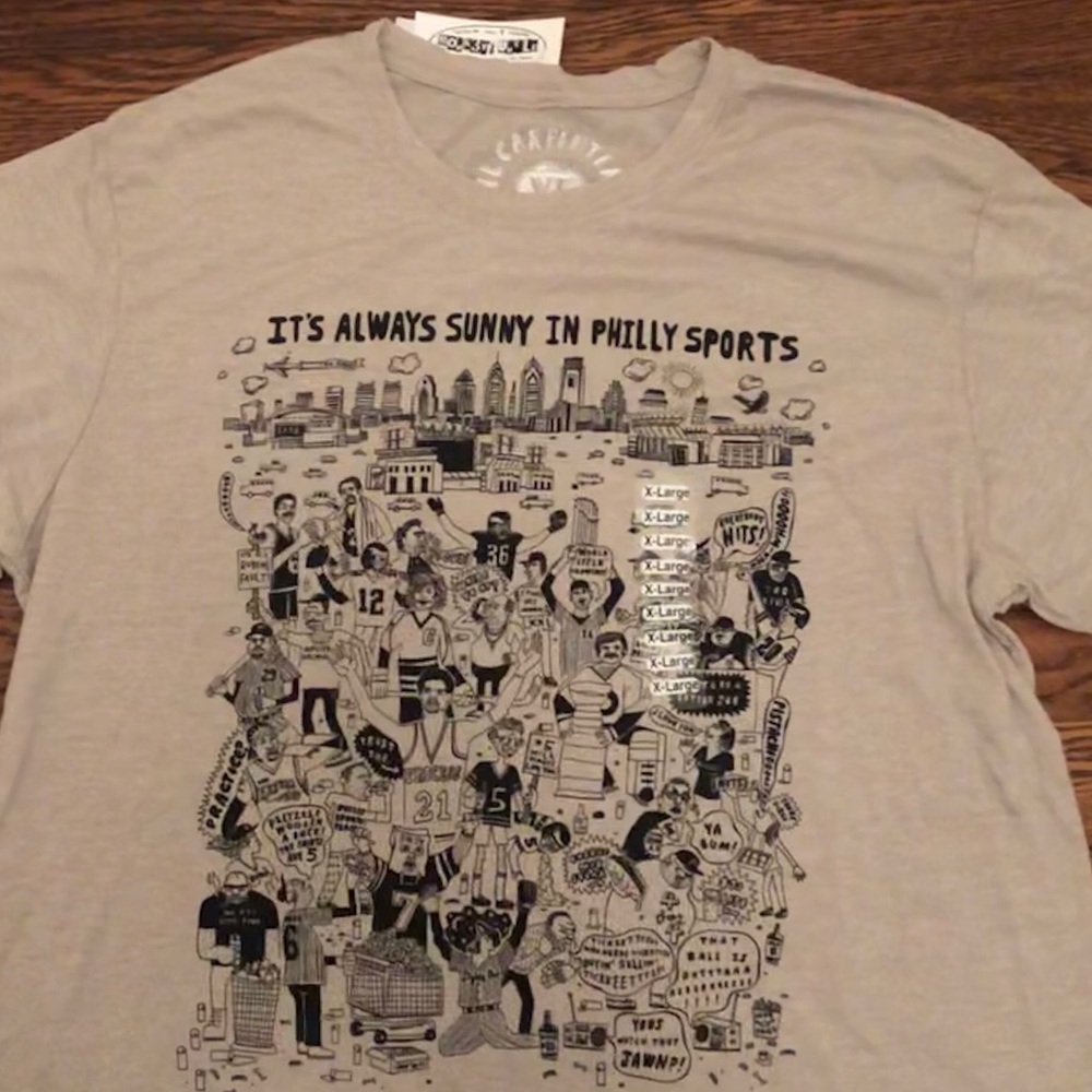 “It’s Always Sunny In Philly Sports” Tee